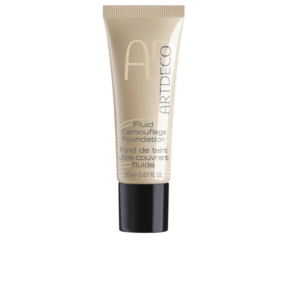 ArtDeco Flüssige Grundierung ArtDeco, Fluid Camouflage, Camouflage, Liquid Foundation, 08, Neutral Cashmere, 20 ml Regular