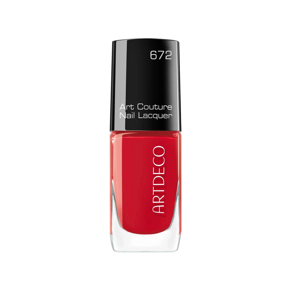 ArtDeco Nagellack ArtDeco, Art Couture, Vegan, High-Gloss & Vinyl Effect, Nail Polish, 672, Flame, 10 ml Regular