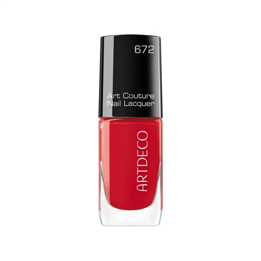 ArtDeco Nagellack ArtDeco, Art Couture, Vegan, High-Gloss & Vinyl Effect, Nail Polish, 672, Flame, 10 ml Regular