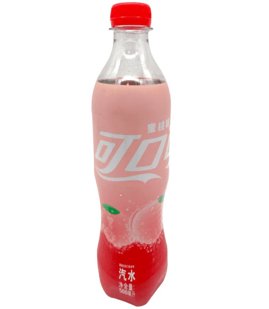 Asia Coca Cola Peach 500ml - Candyshop.ch