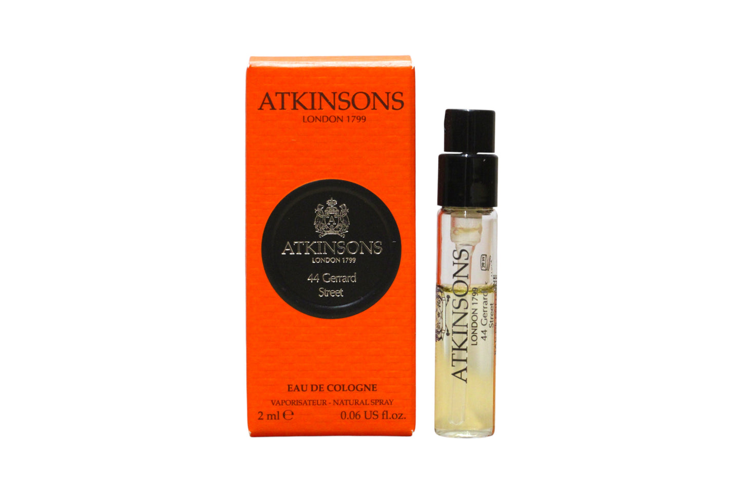 Atkinsons Atkinsons, 44 Gerrard Street, Eau de Cologne, Unisex, 2 ml Fläschchen Vial