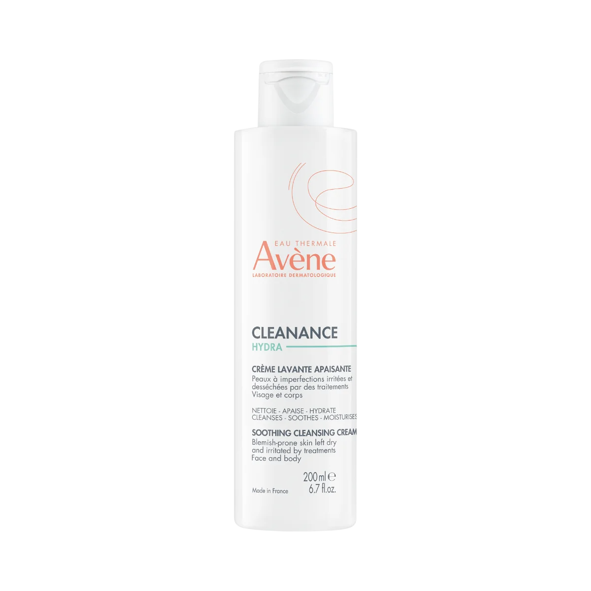 Avene Avene, Cleanance Hydra, Beruhigend, Reinigungscreme, 200 ml Regular