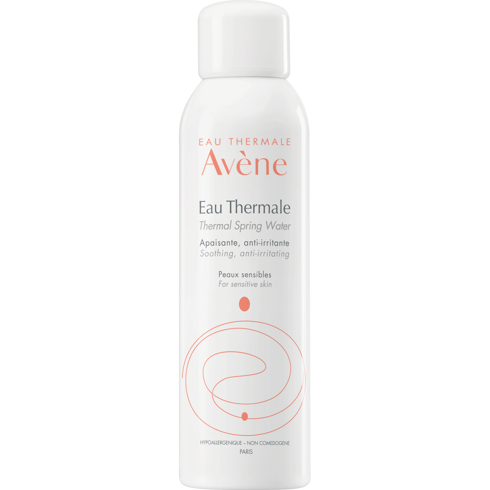 Avene Avene, Eau Thermale, Natürliche Inhaltsstoffe, Beruhigend, Thermalwasser, Über den ganzen Körper, 150 ml Regular
