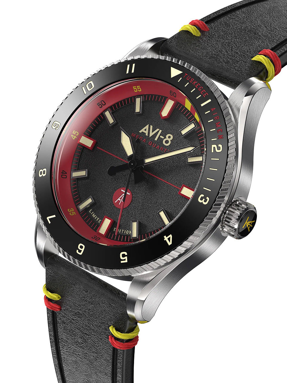 AVI-8 AV-4103-01 Chronograph Armbanduhr 46 mm
