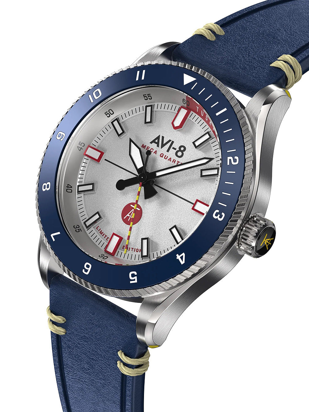 AVI-8 AV-4103-03 Chronograph Armbanduhr 46 mm