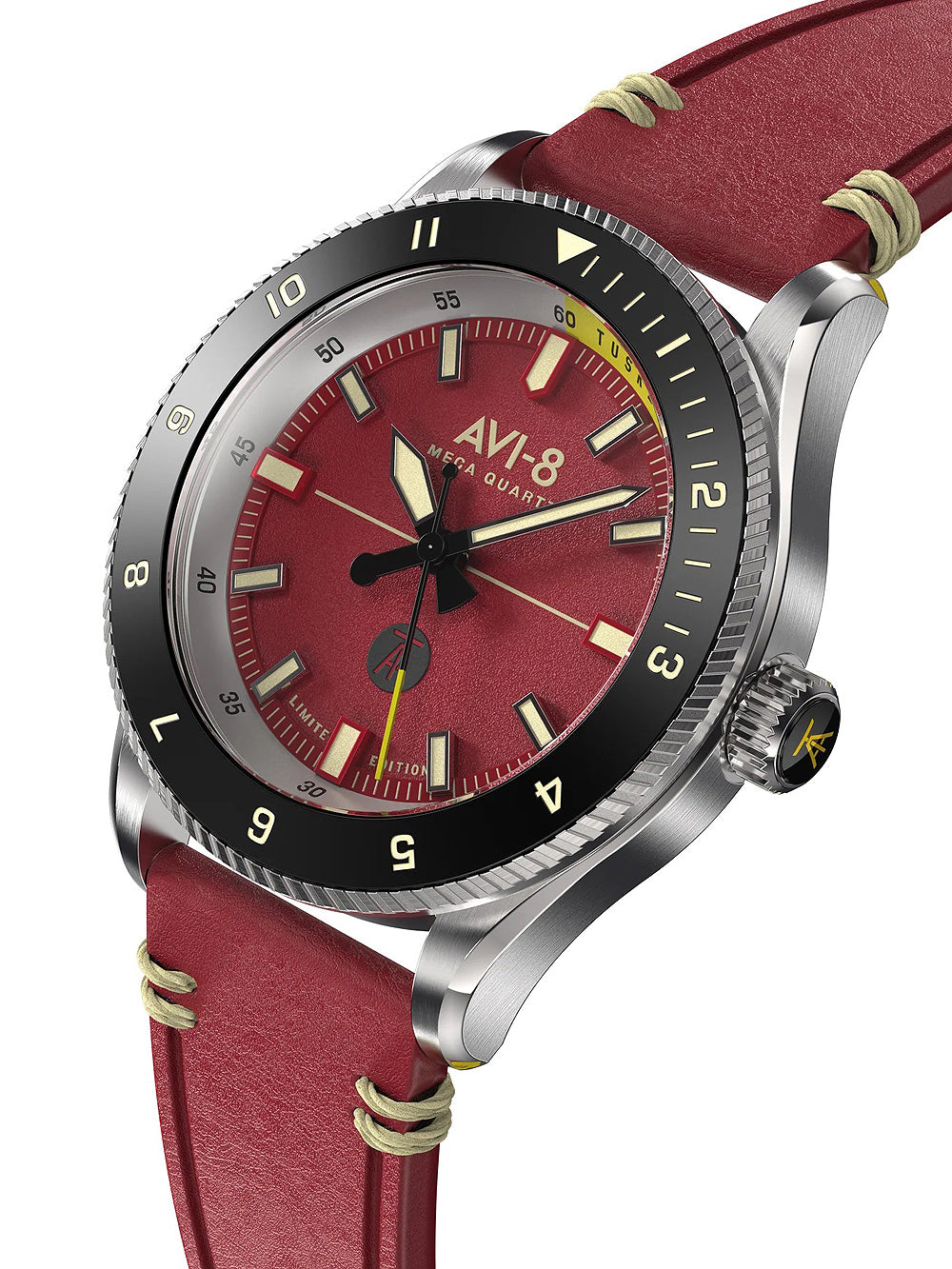AVI-8 AV-4103-04 Chronograph Armbanduhr 46 mm