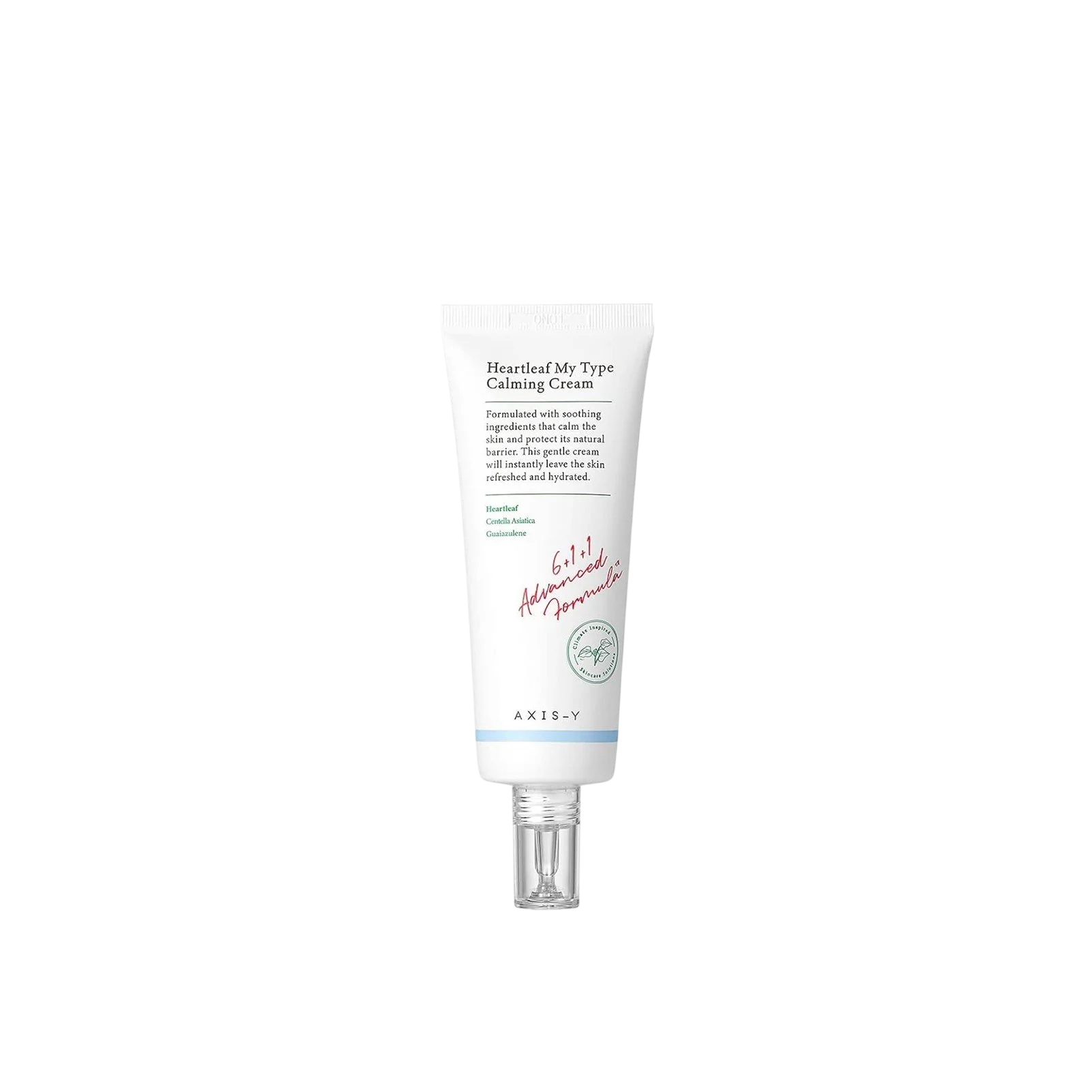 Axis-Y Axis-Y, Heartleaf My Type Calming, Beruhigend, Sahne, Für das Gesicht, 60 ml Regular
