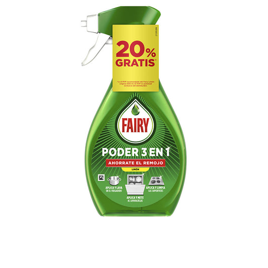 FAIRY POWER 3 IN 1 LEMON spray bottle 500 ml
