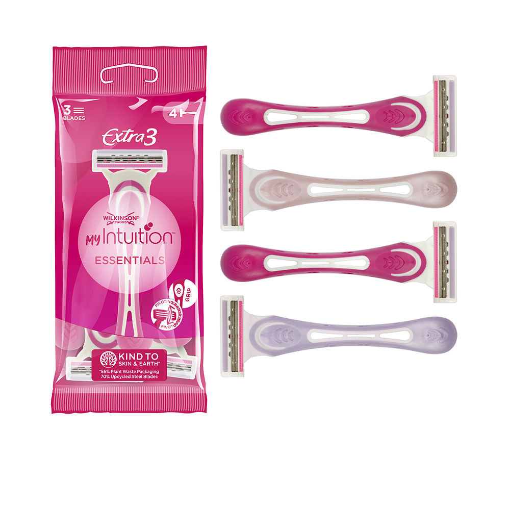 EXTRA 3 MY INTUITION maquinillas desechables 4 u