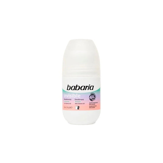 Babaria Babaria, Invisible, 48h Protection, Deodorant-Roll-On, Für Frauen, 50 ml Regular