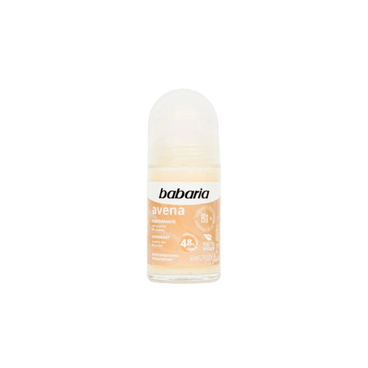 Babaria Babaria, Avena, 48h Protection, Deodorant-Roll-On, Für Frauen, 50 ml Regular