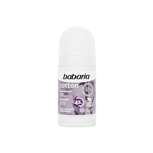 Babaria Babaria, Cotton, 48h Protection, Deodorant-Roll-On, Für Frauen, 50 ml Regular