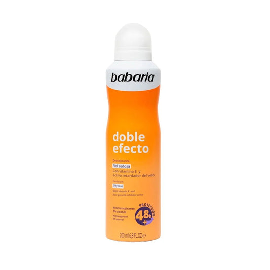 Babaria Babaria, Double Effect, Softening & Smoothing, Deodorant Spray, Für Frauen, 200 ml Regular
