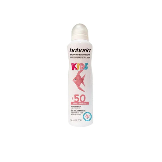 Babaria Babaria, Kids, Sonnenschutznebel, SPF 50, 200 ml Regular