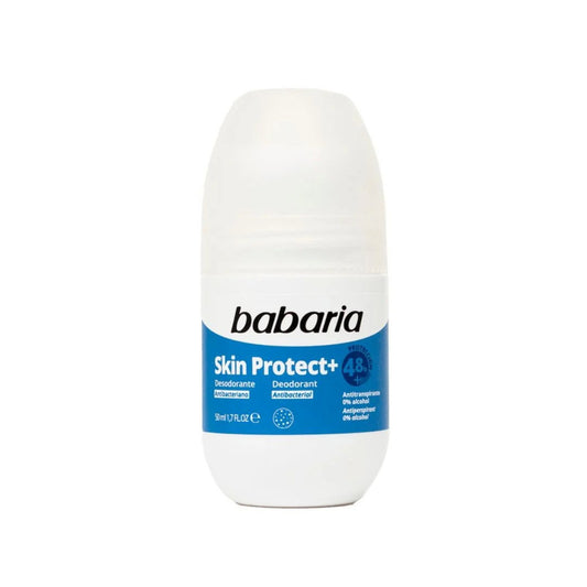 Babaria Babaria, Skin Protect+, 48h Protection, Deodorant-Roll-On, Unisex, 50 ml Regular