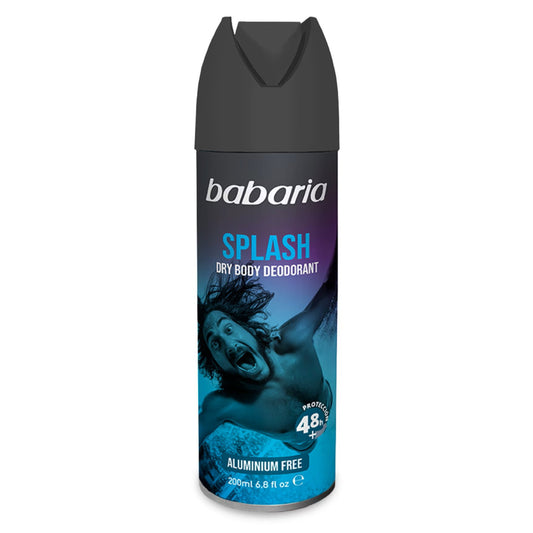 Babaria Babaria, Splash, 48h Protection, Frisch, Deodorant Spray, Für Männer, 200 ml Regular