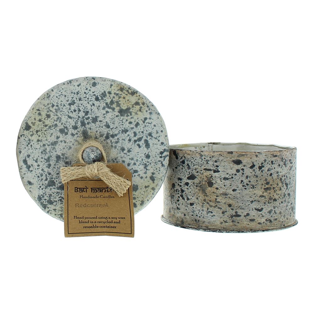 Bali Mantra Victorian Tin Round Redcurrant Duftkerze 280g – Fruchtig-frischer Raumduft