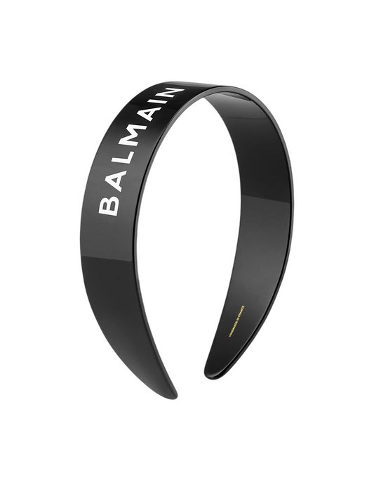 Balmain Schwarzes Haarband – Elegantes Accessoire für stilbewusste Frauen