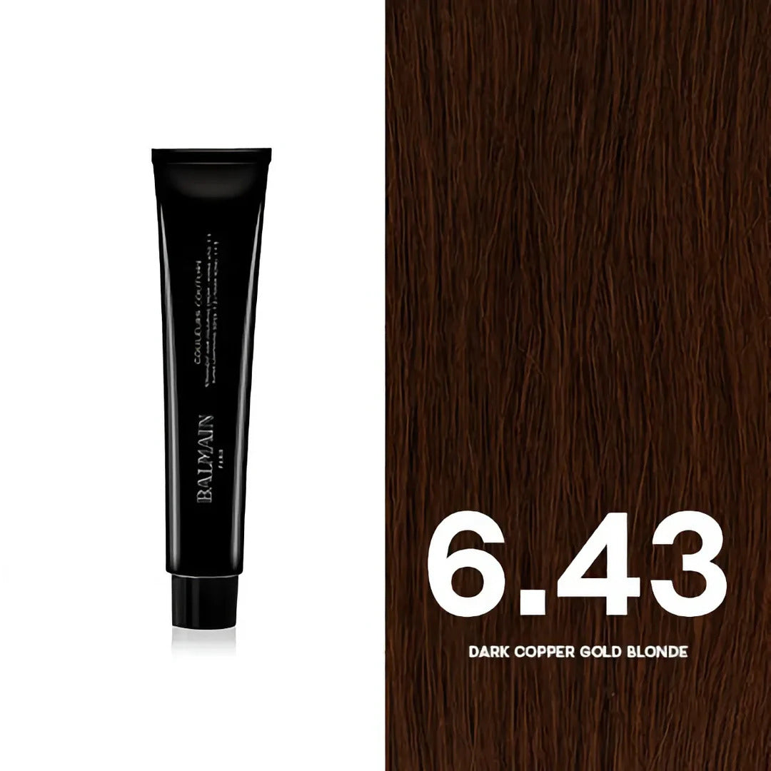 Balmain Professionnel Balmain Professionnel, Couleurs Couture, Permanente Haarfarbe, 6.43 Dark Copper Gold Blonde, 60 ml Regu