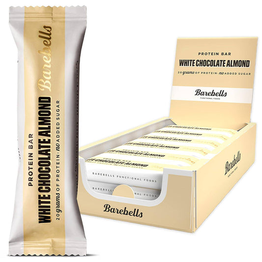 Barebells Protein Riegel 55g White Chocolate Almond - Weiss - Candyshop.ch