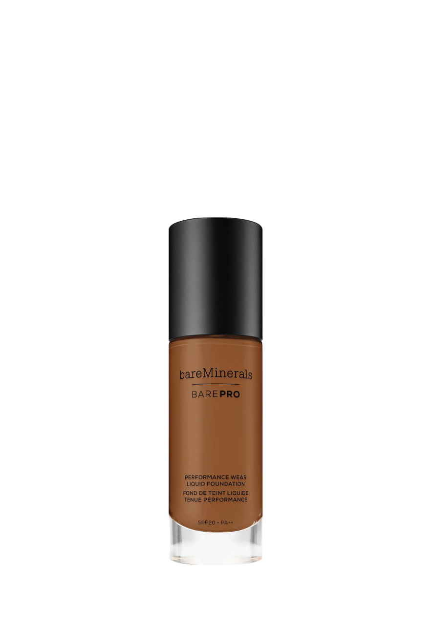 BareMinerals BareMinerals, BarePro, Mattes Finish, Flüssige Grundierung, 27, Espresso, SPF 20, 30 ml Regular