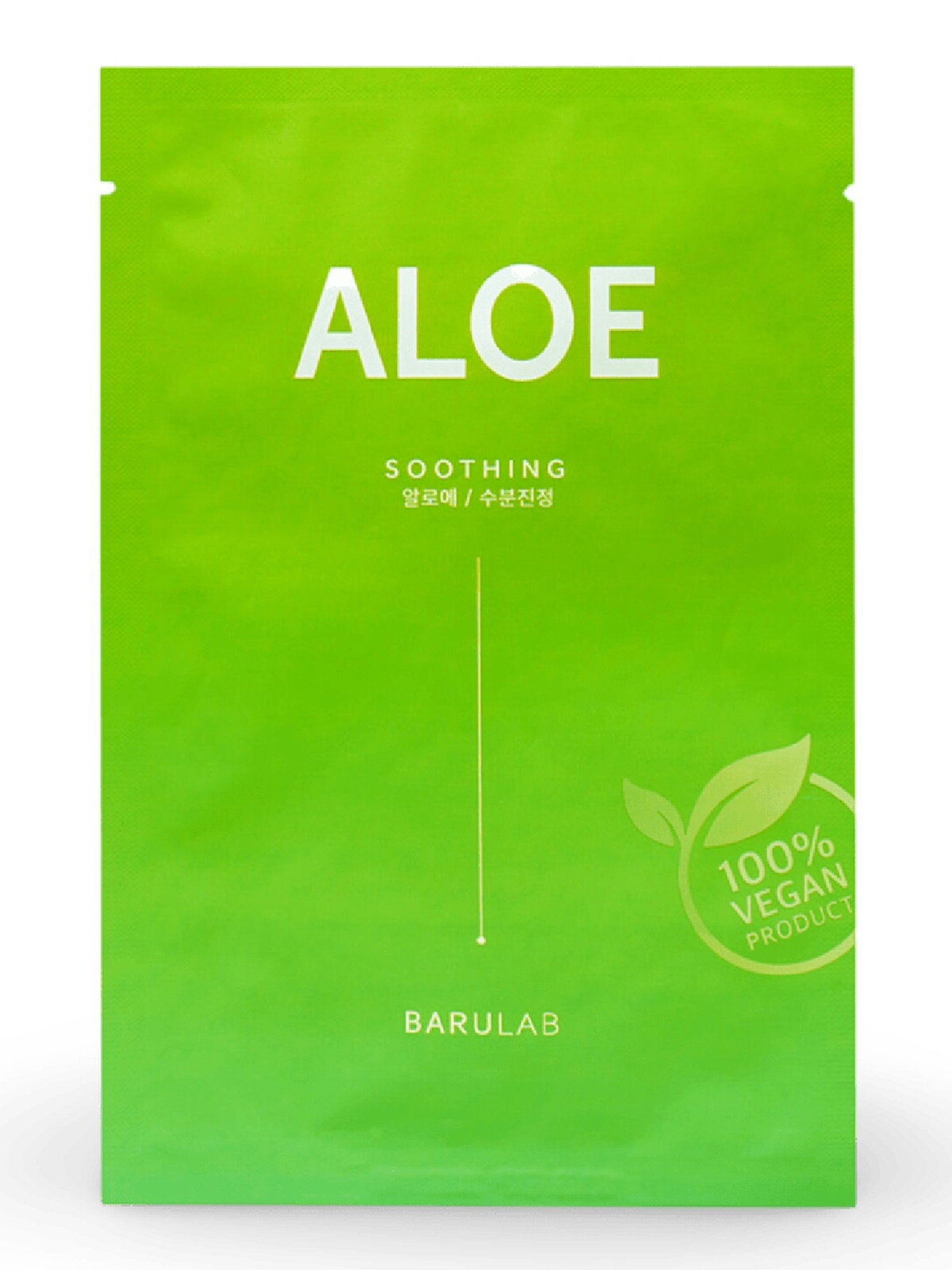 Barulab Barulab, Aloe, Beruhigend, Gesichtsmaske, Für das Gesicht, 23 g Regular