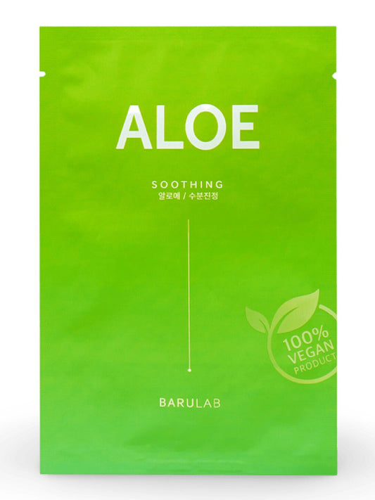 Barulab Barulab, Aloe, Beruhigend, Gesichtsmaske, Für das Gesicht, 23 g Regular