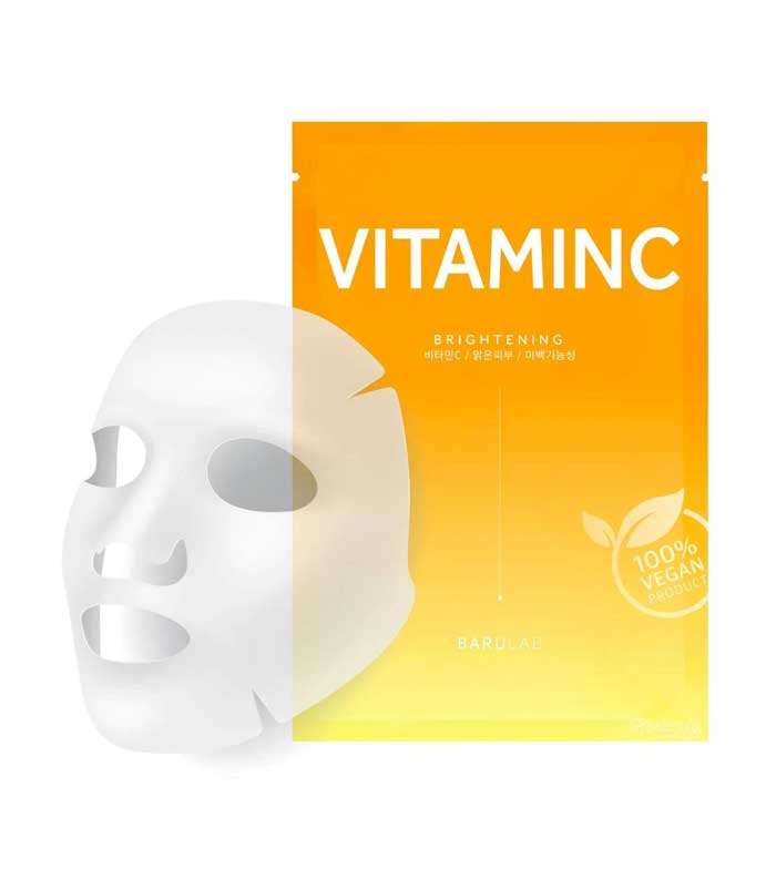 BARULAB BARULAB The Clean Vegan Mask Brightening mit Vitamin C 23 g Gesichtsmaske Kosmetik