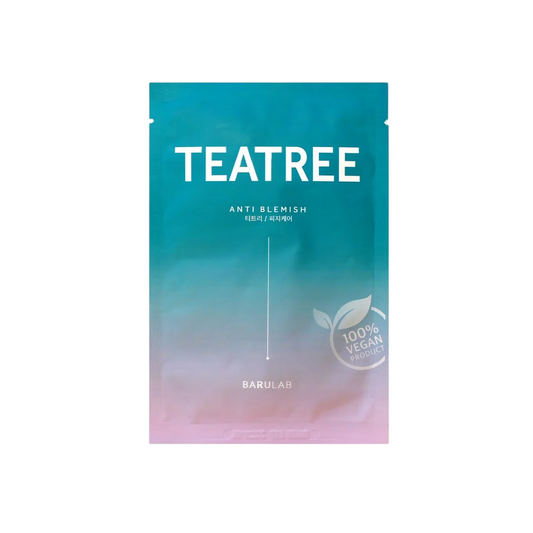 Barulab Barulab, Teatree, Anti-Unreinheiten, Gesichtsmaske, Für das Gesicht, 23 g Regular