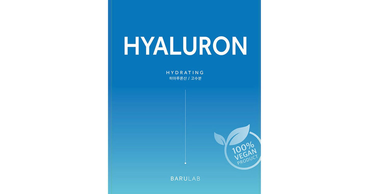 BARULAB BARULAB The Clean Vegan Mask Hydrating Hyaluron 23 g Feuchtigkeitsmaske Kosmetik
