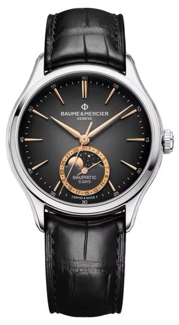 BAUME&MERCIER CLIFTON MOA10758 Moonphase Armbanduhr 39 mm ansicht-3