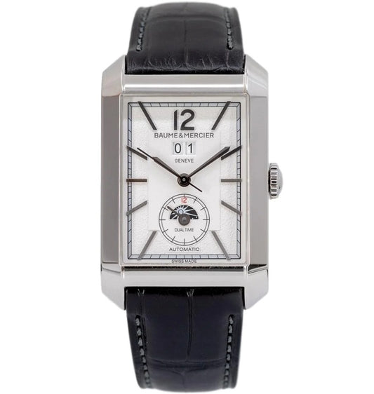 BAUME&MERCIER HAMPTON Automatic MOA10523 Dual Time - Data Armbanduhr 31 mm
