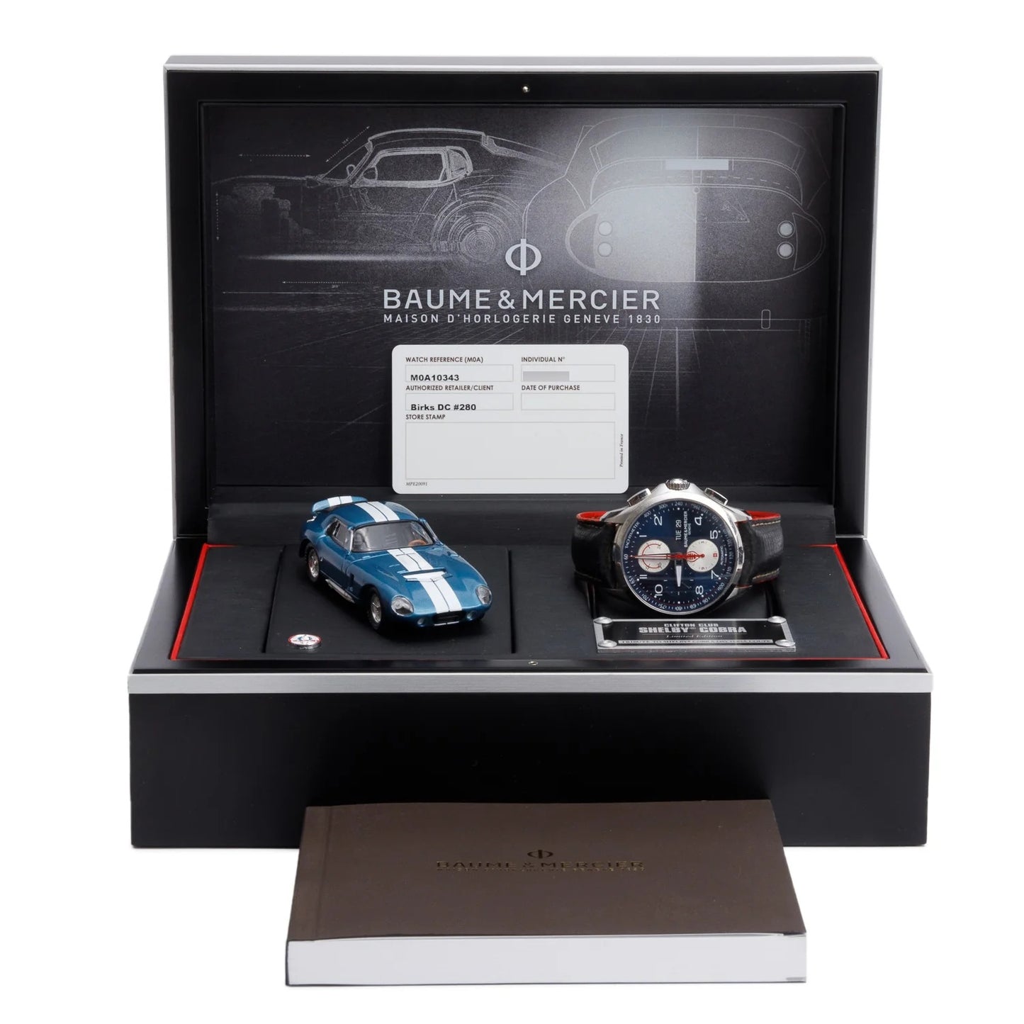 BAUME&MERCIER MOA10343 Chronograph Armbanduhr 43 mm ansicht-2