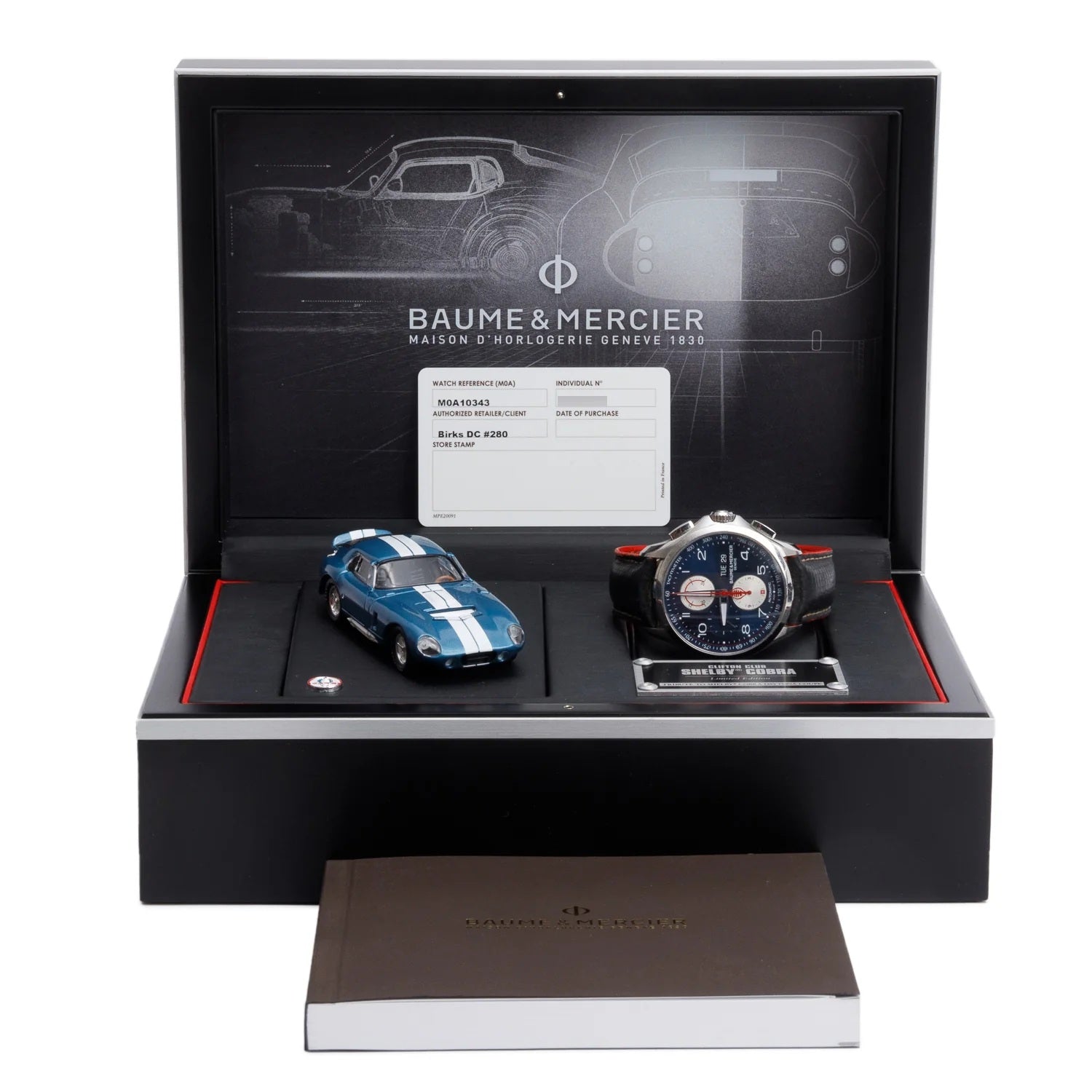 BAUME&MERCIER MOA10343 Chronograph Armbanduhr 43 mm ansicht-2