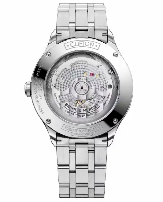 BAUME&MERCIER MOA10551 Date Armbanduhr 40 mm ansicht-2