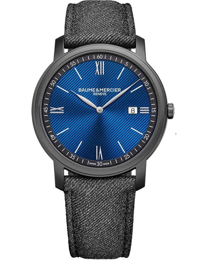 BAUME&MERCIER Mod. CLASSIMA ***SPECIAL PRICE*** MOA10780 Date Armbanduhr 42 mm Schwarz ansicht-3