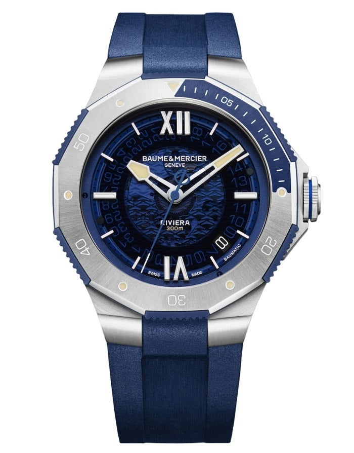 BAUME&MERCIER RIVIERA Automatic MOA10716 Only Time Armbanduhr 42 mm ansicht-3