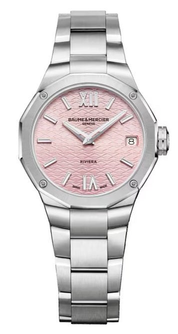 BAUME&MERCIER RIVIERA MOA10812 Date Armbanduhr 33 mm