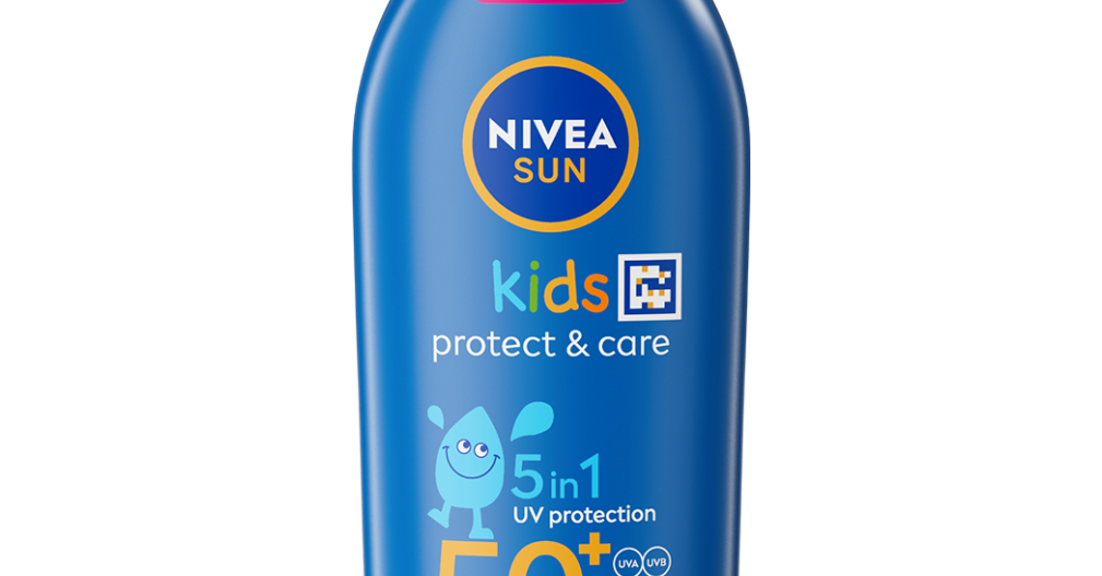 NIVEA NIVEA Sun Kids Sensitive Sonnenschutz Lait SPF 50 200 ml Sonnenpflege