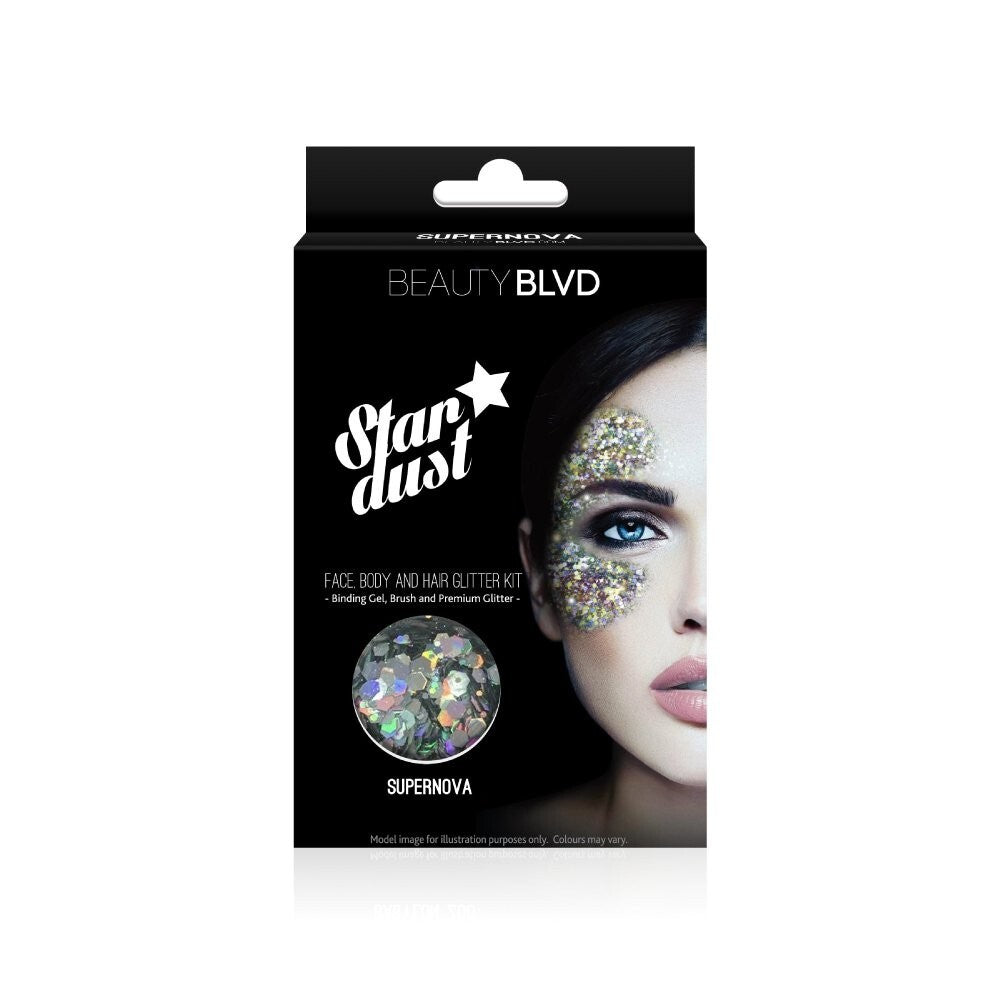 Beauty Blvd Beauty Blvd, Stardust Supernova, Loser Glitzer-Lidschatten, 75 g Regular