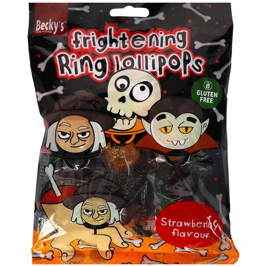 Becky's Frightening Ring Lollipops Halloween - Candyshop.ch