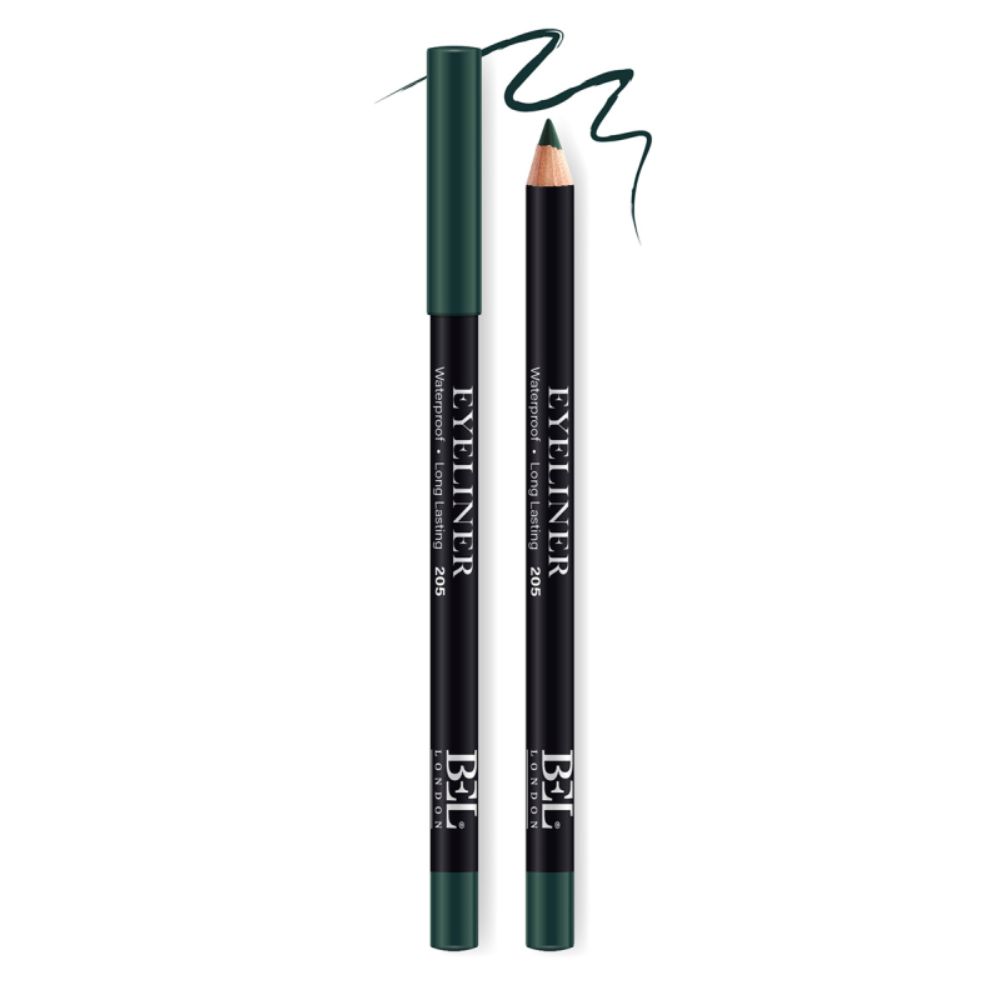 Bel London Bel London Gel-Kajalstift 205 Grün 0,78 g wasserfest mit hydriertem Pflanzenöl Make-up / Augen / Gel-Kajalsti