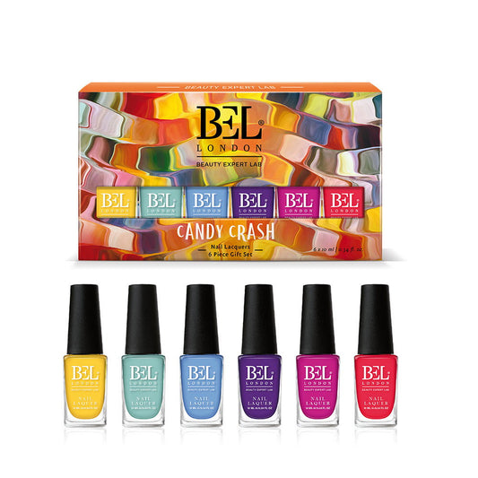 Bel London Setzen, Bel London, BEL London, Nagellack, Süßigkeiten-Crash, 6 stk, 10 ml Regular