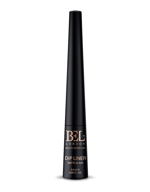 Bel London Dip Liner Flüssiger Eyeliner matt schwarz – Wasserfeste Präzision für klare Konturen