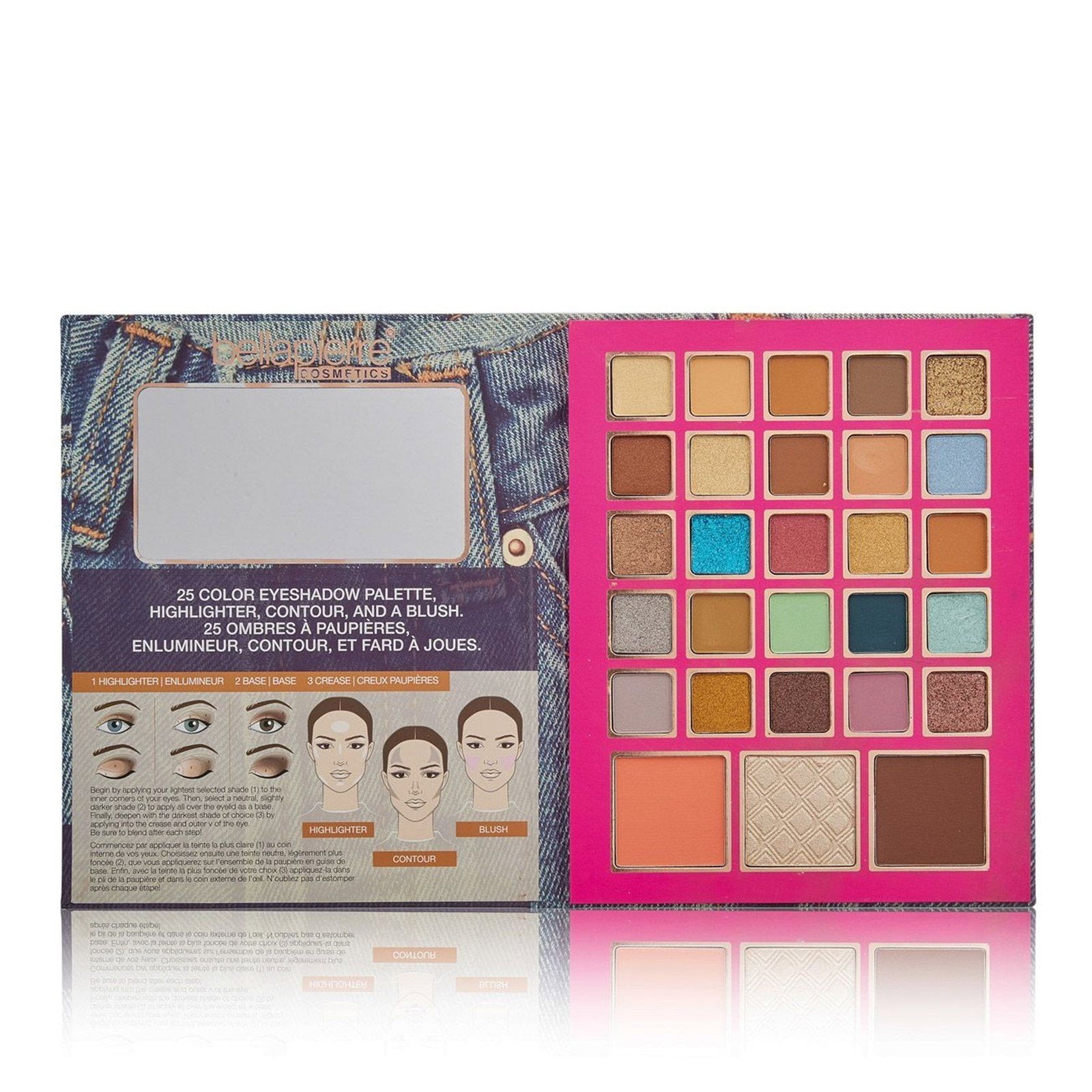 Bellapierre Bellapierre, 90's Glam, Mehrzweck, Gesichtspalette, 42.5 Regular