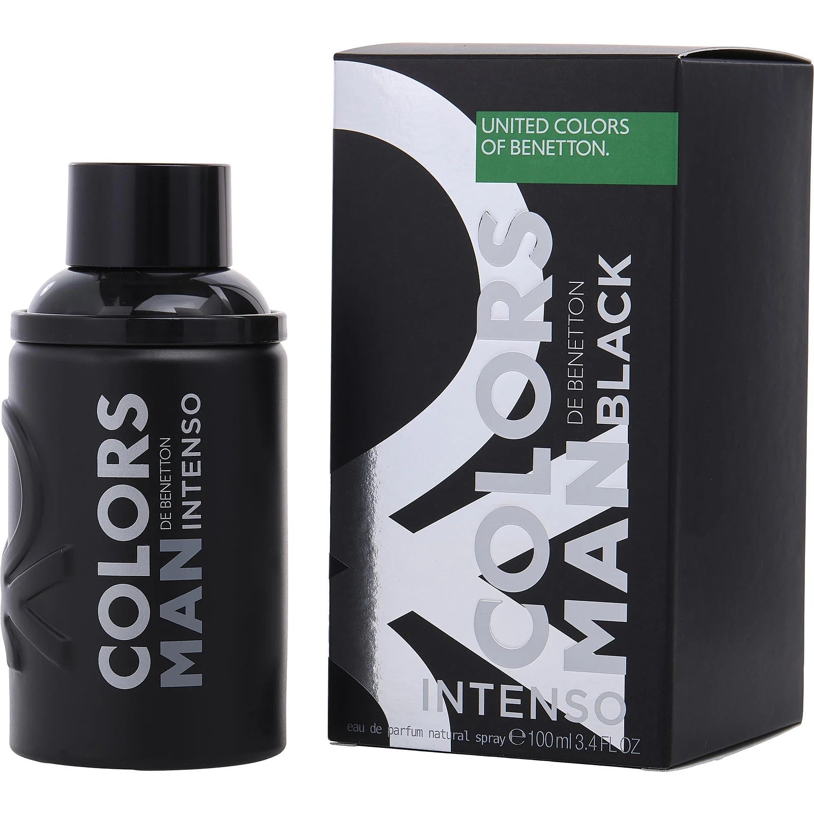 Benetton Benetton, Colors Man Black Intenso, Eau de Parfum, Für Männer, 60 ml *Tester