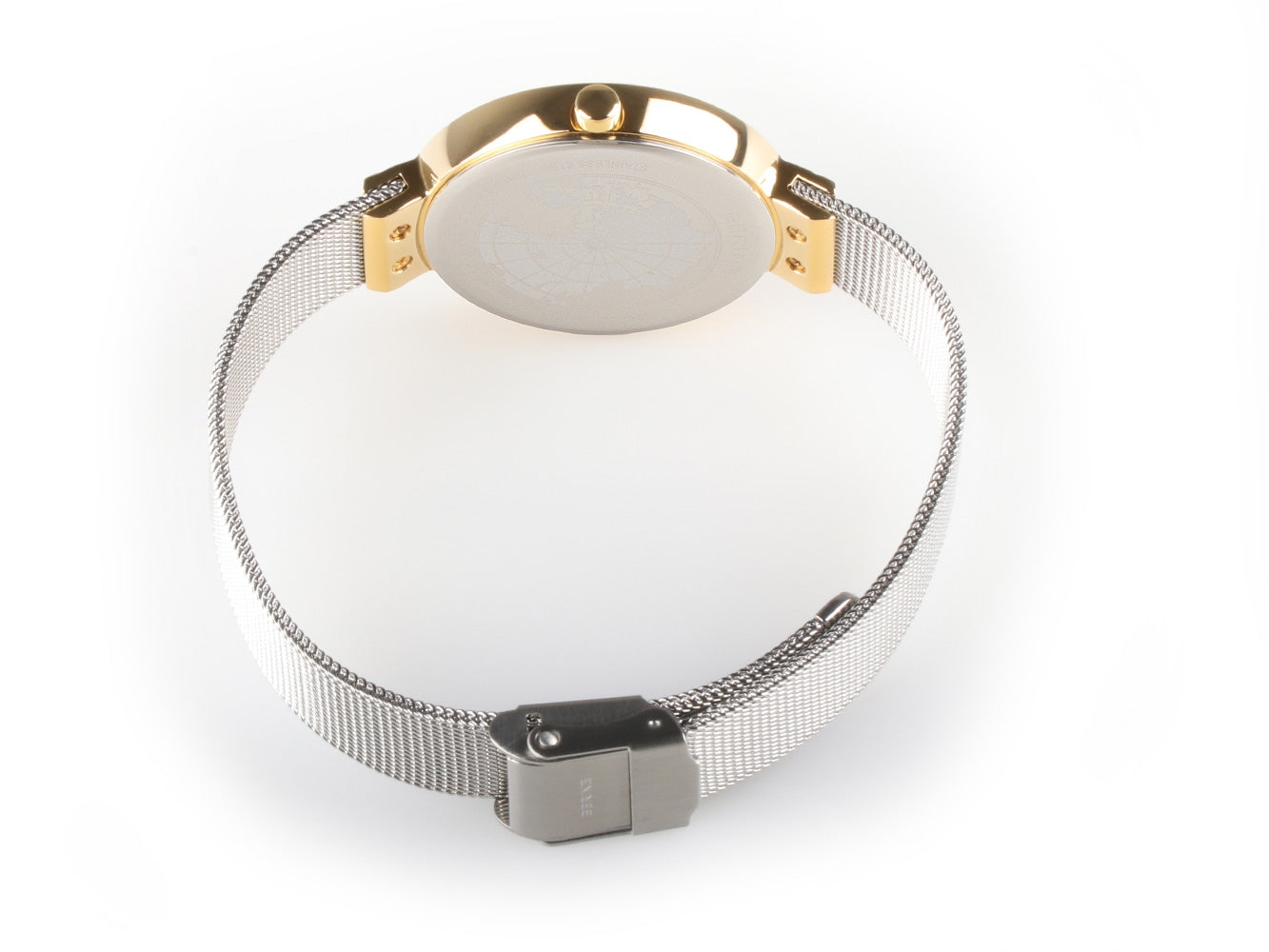 BERING 12034-010 Only Time Armbanduhr 34 mm Gold ansicht-2