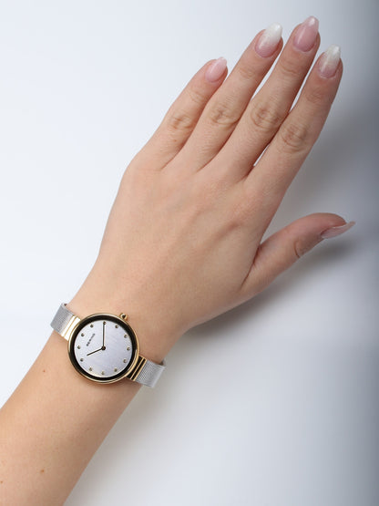BERING 12034-010 Only Time Armbanduhr 34 mm Gold ansicht-3