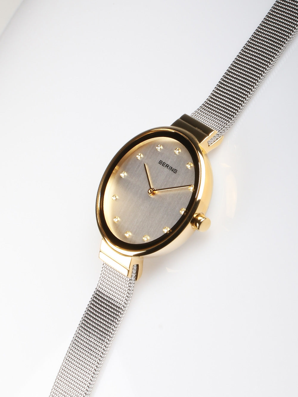 BERING 12034-010 Only Time Armbanduhr 34 mm Gold