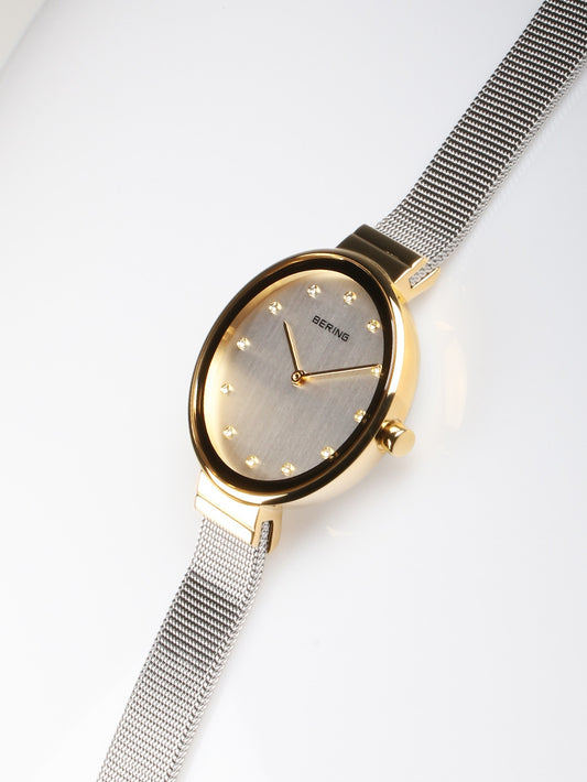 BERING 12034-010 Only Time Armbanduhr 34 mm Gold